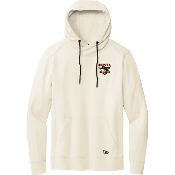 Biggby Bombers New Era Tri-Blend Fleece Pullover Hoodie