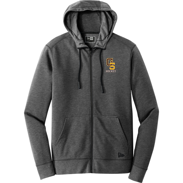 Greensburg Salem New Era Tri-Blend Fleece Full-Zip Hoodie