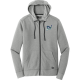 Kensington Valley Rebels New Era Tri-Blend Fleece Full-Zip Hoodie