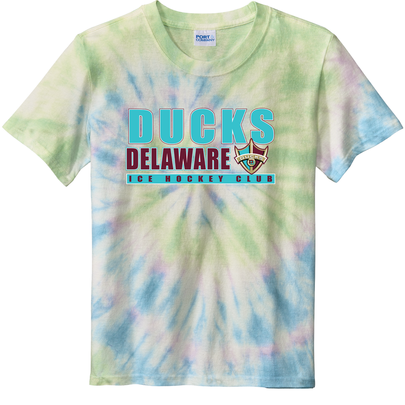 Delaware Ducks Youth Tie-Dye Tee