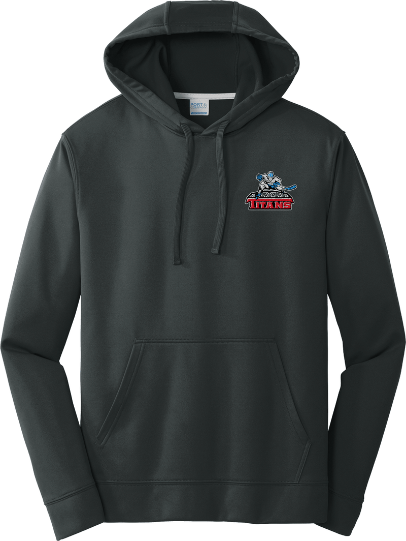 NJ Titans Performance Fleece Pullover Hooded Sweatshirt