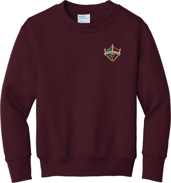 Delaware Ducks Youth Core Fleece Crewneck Sweatshirt