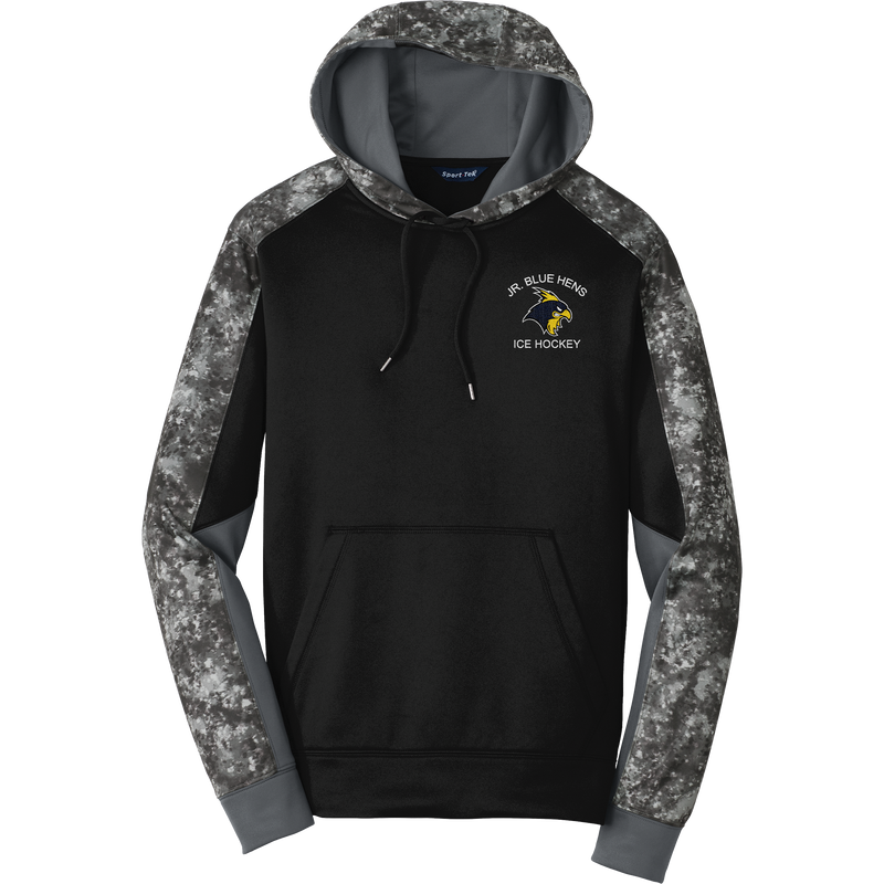 Delaware Jr. Blue Hens Sport-Wick Mineral Freeze Fleece Colorblock Hooded Pullover