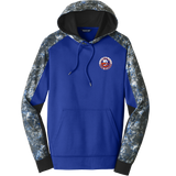 PAL Jr. Islanders Sport-Wick Mineral Freeze Fleece Colorblock Hooded Pullover