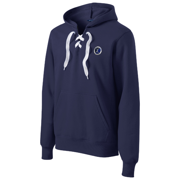 Holmdel Hockey Lace Up Pullover Hooded Sweatshirt