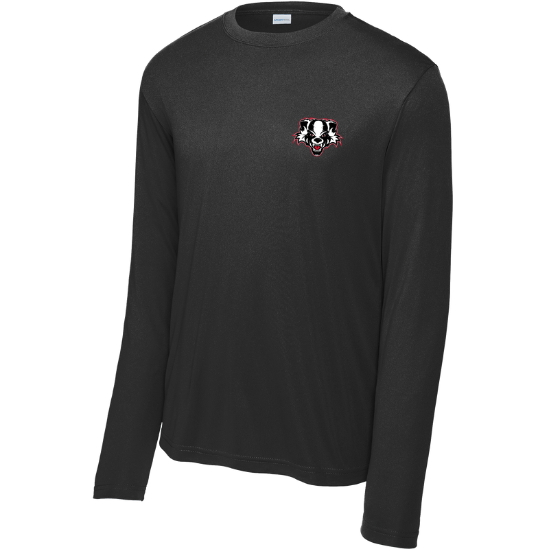 Scary Badgers Long Sleeve PosiCharge Competitor Tee