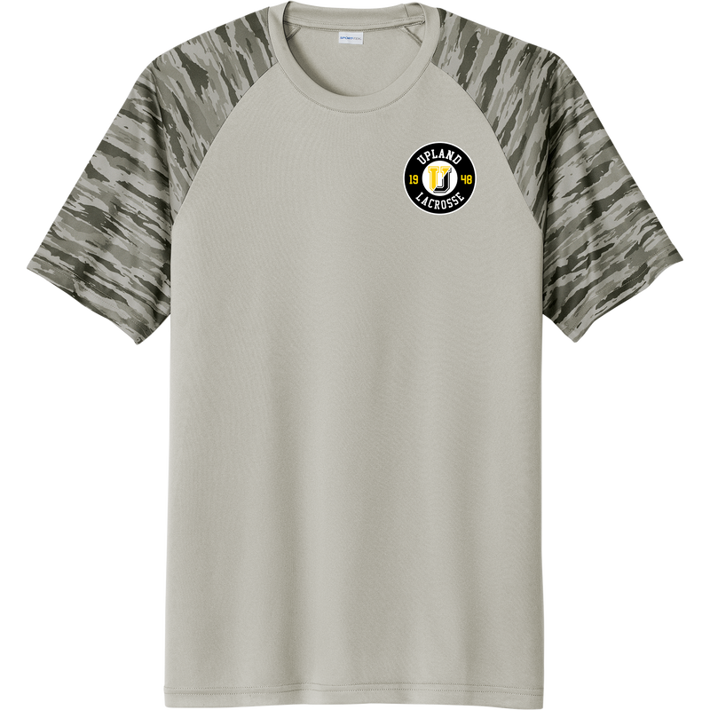 Upland Lacrosse Drift Camo Colorblock Tee