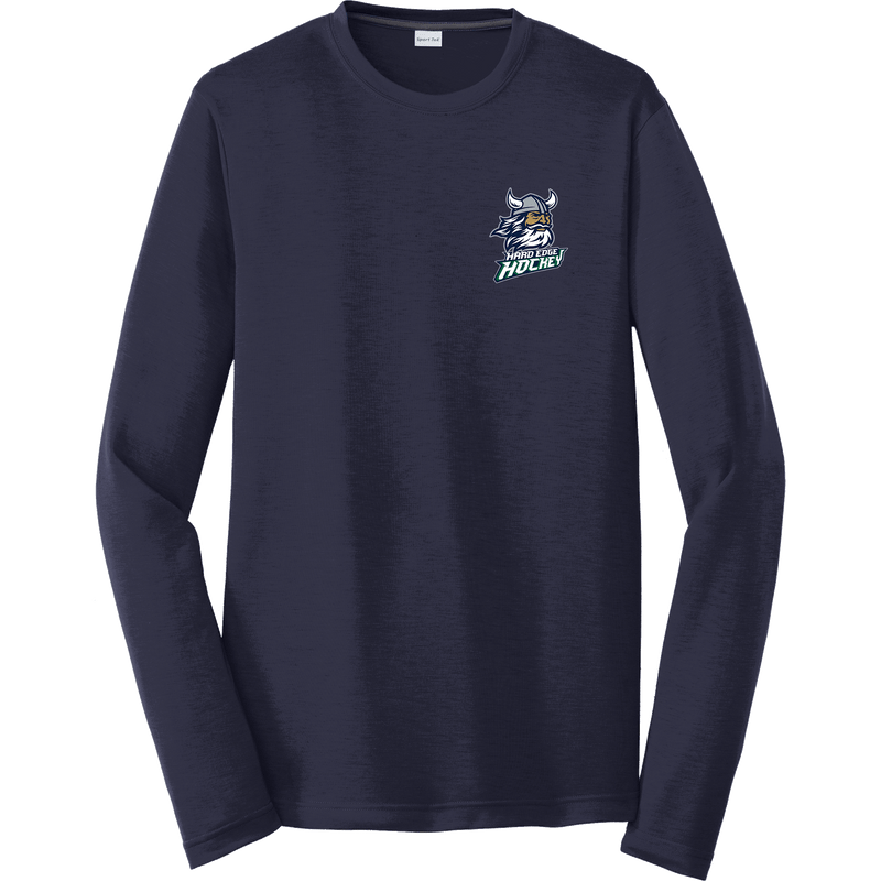 Hard Edge Hockey Long Sleeve PosiCharge Competitor Cotton Touch Tee