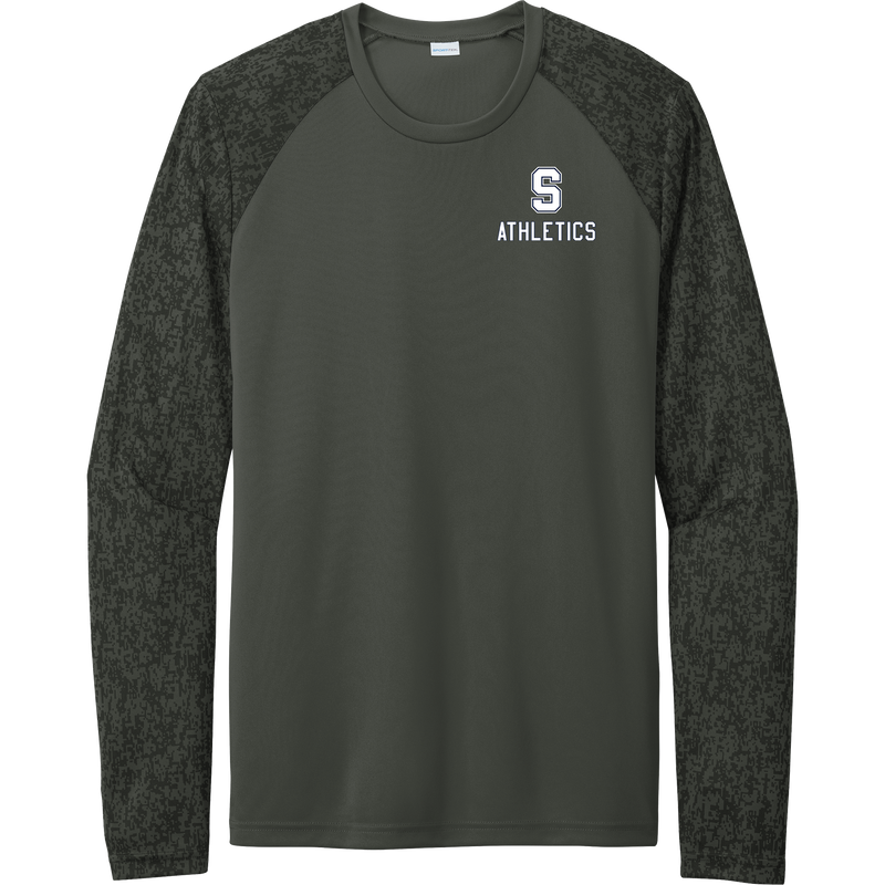 Midd South Athletics Long Sleeve Digi Camo Tee