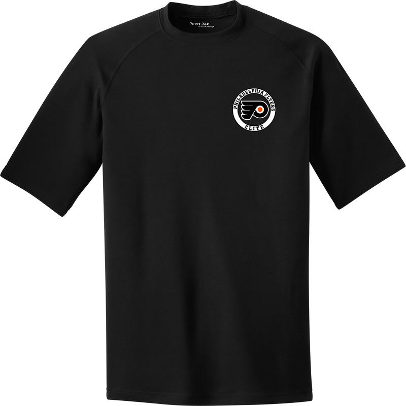 Philadelphia Flyers Elite PosiCharge Tri-Blend Wicking Raglan Tee