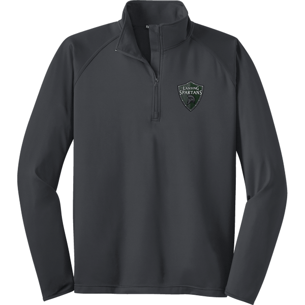 Lansing Spartans Sport-Wick Stretch 1/4-Zip Pullover