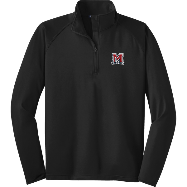 Jr. Mounties Sport-Wick Stretch 1/4-Zip Pullover