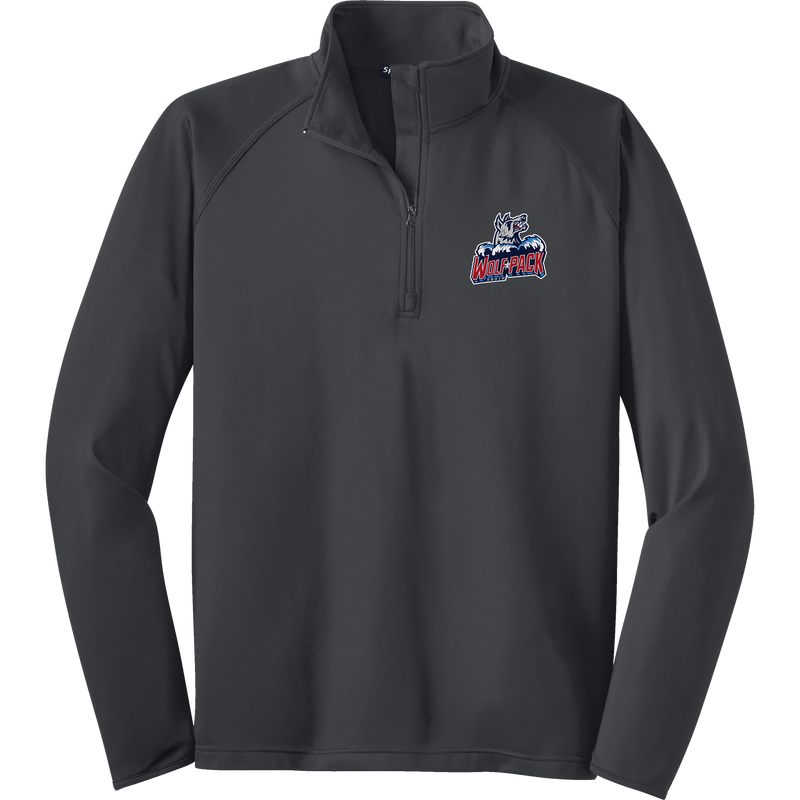 CT Wolfpack South Sport-Wick Stretch 1/4-Zip Pullover