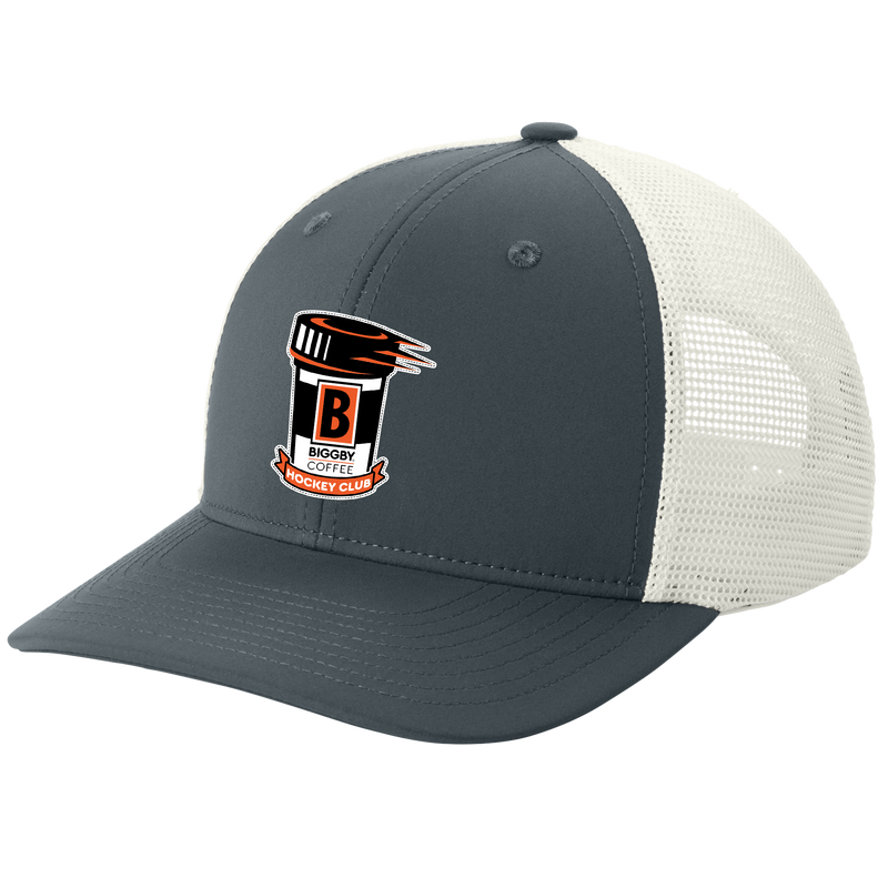 Biggby Coffee Hockey Club Trucker PVC Cap