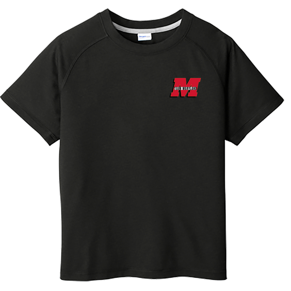 Team Maryland Youth PosiCharge  Tri-Blend Wicking Raglan Tee